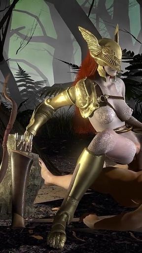 Malenia Rides on Top in the Forest Loop - Elden Ring Parody