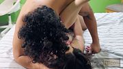 PAM LATINA | Rough Cardio With Big Ass Gymrat