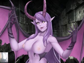 CUTE ELVEN BANGED BY BIGGEST SHEMALE HENTAI SUCCUBUS - ESCAPE DUNGEON two