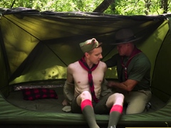 Scoutmaster fucks Ukrainian scout boy during a scout camp!