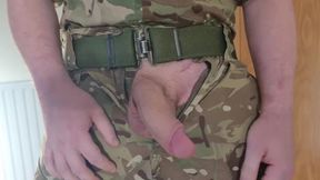 Fellating a STRUNG UP SOLDIER Beefstick - Switch Roles POINT OF VIEW Oral