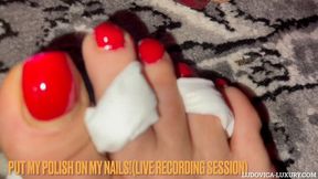 LUDOVICA LUXURY -PUT MY POLISH ON MY NAILS! -mobile