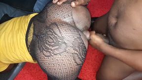 Passionate ebony beauty shares intense excessive orgasm with massive black cocks