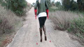 Severe pain in high heels WMV