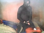 Orca gasses spiderman and then shoots his load on him