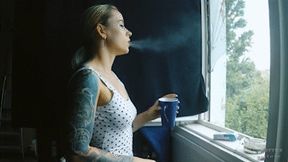 Morning coffee and cigarette FHD MP4