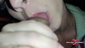 the wonderful actress melody antunes took a walk, super excited decides to give the best blowjob on the catwalk and very horny let her enjoy everything inside her greludo pussy! that yummy!