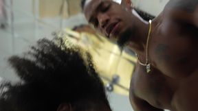 omgiana getting her cheeks clapped