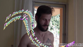 Жесткий секс минет, жесткий, без седла, огромный член – молодой британский любитель Серж Шепард, большой член трахнут в задницу