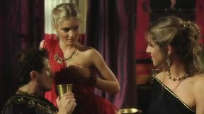 Ancient Rome babe gets fucked hard and gives a blowjob