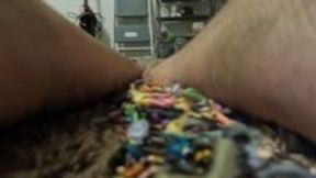 Tinies at Mercy of Giantess Giant Feet 4k