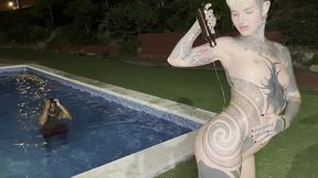 tatted up blonde loves bbc
