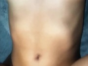 Saco todo el semen de la verga de mi cuñado como la hotwife que soy