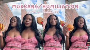 Ebony Goddess Mukbang Humiliation