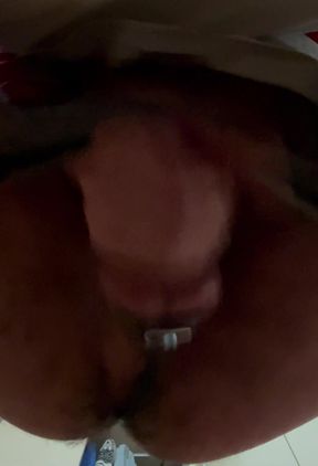 Hot cum prostate vibrating