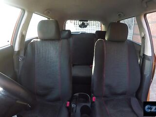 Czech Blond Student with LARGE BOOTY has Climax during Driving Lesson in UK - Fake Driving School