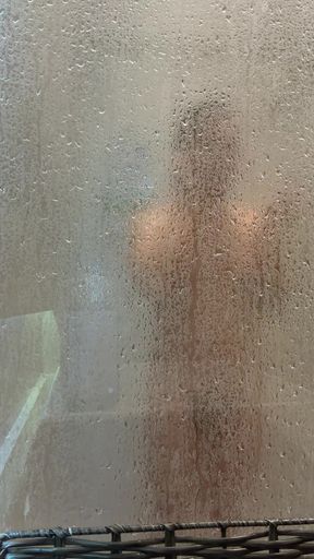 My step cousin came to visit and left the door open while he showered   Clip 1