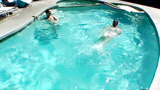 Zack and Mike - Jackin by the Pool - Mike Roberts and Zack Randall 2