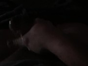 Bored jacking off