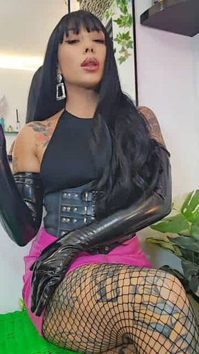 Smoking sexy Asian Slut