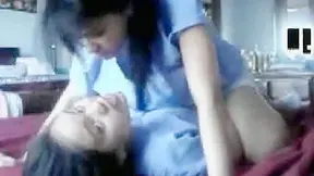 Hot Lesbian Duo Gets Naughty In Their Homemade Sex Tape