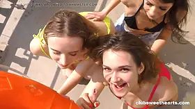 Let\u2019s get Nauti! 18yo Foursome by ClubSweethearts