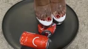 Sexy Clear Heels VS Trashy Cans