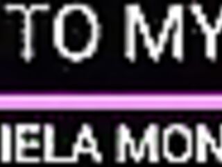 A nice-looking, concupiscent Spanish trans woman cums with a large ramrod whilst wearing ebony underware.