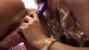 Michelle Thorne and Stacey Saran enjoy a steamy outdoor lesbian encounter