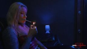 Blue light and cigarette FHD MP4