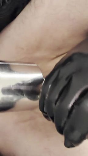 Masturbation in Rubber