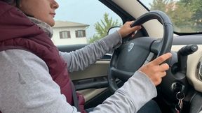 I drive my car in a sporty way - I drive through traffic