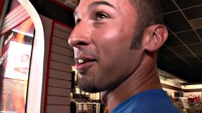 Fooled str8 gloryhole sucked and by gay dude