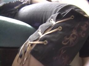 Hot Japanese Babe Roughly Fingered on Train Ride