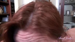 AuntJudys - 48yr-old Stepauntie Natasha sucks your cock