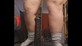 Bouncing on a Massive 15-Inch Fantasy Toy