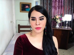 Pinay Beauty Shemale Wild Cock Handjob
