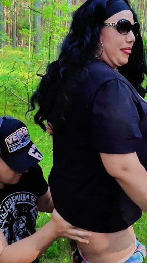 Forest nymph. Sex Among the Trees   Clip 1