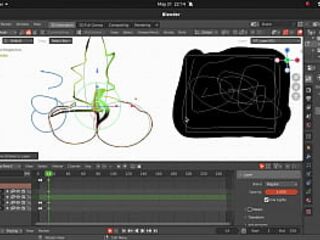 some usefull tips on makeing 2d porn useing blender