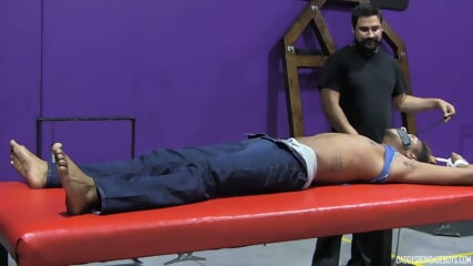 Submissive BBC Gay RT Tormented By Dominant Kaden Roads
