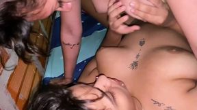 lesbian sex between stepsister