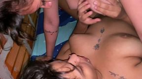 lesbian sex between stepsister