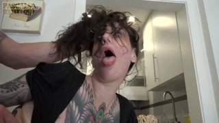 PASCALSSUBSLUTS - Obedient Sub Elli X Raven Fucked Anally And Roughly