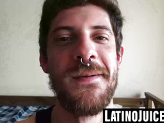 Curly Arnold double penetrated by two gigantic throbbing cocks