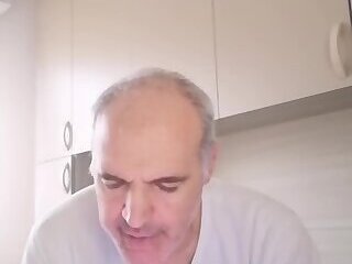 I Lick My Cum Covered Finger and Piss After the Handjob