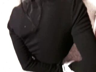 Laura Lee was wearing a hot, ebony costume when a masked chap decided to tie her up