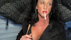 Smokin Hot:Kandys Seductive Cigarette Break