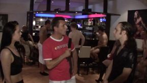 Swinger couples with hot German sluts eagerly enjoy the hot and spicy sex resulting from a big and passionate group orgy