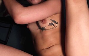 Leg shaking orgasm - she never came this hard