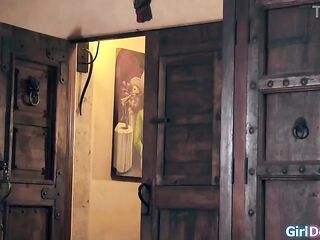 Spell crafting witch Giselle Palmer thought shed enchanted one as well as the other her breasty stepaunts Serene Siren and Kenzie Taylor but solely one is lusting for snatch